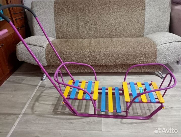 Санки для двойни погодок