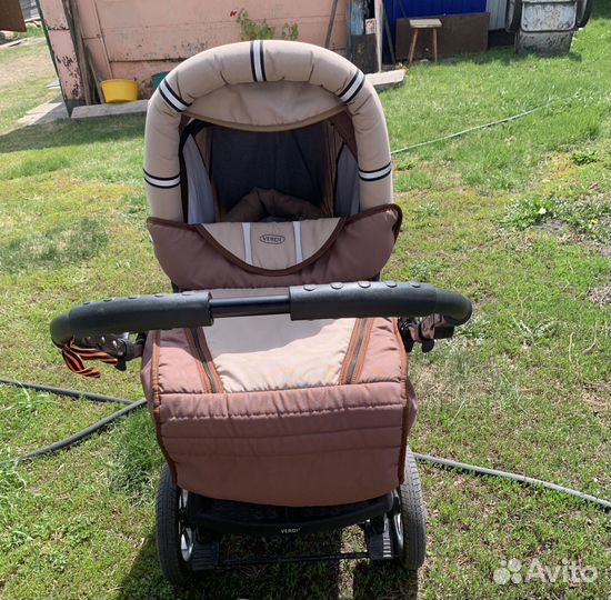 Коляска 2 в 1 бу