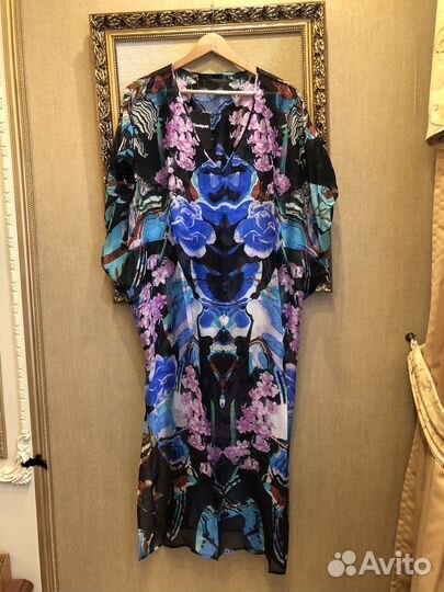 Desigual туника пляжная новая натуральный шелк