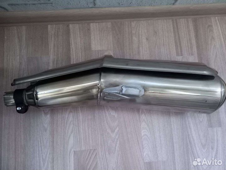 Глушитель от Stels Flex 250