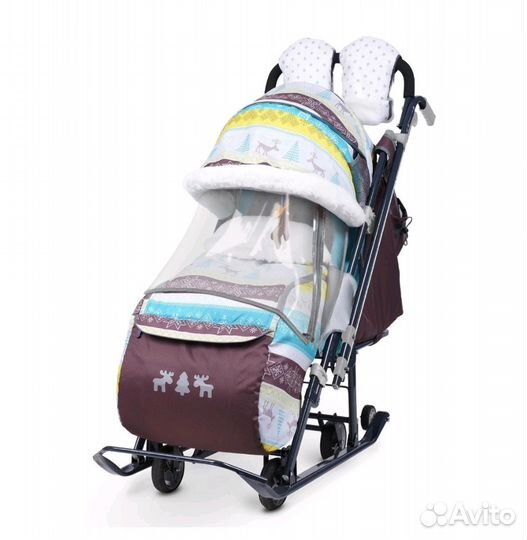 Коляска санки