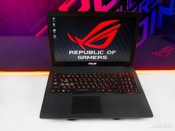 Игровой ноутбук Asus ROG i5 / i7 GeForce GTX
