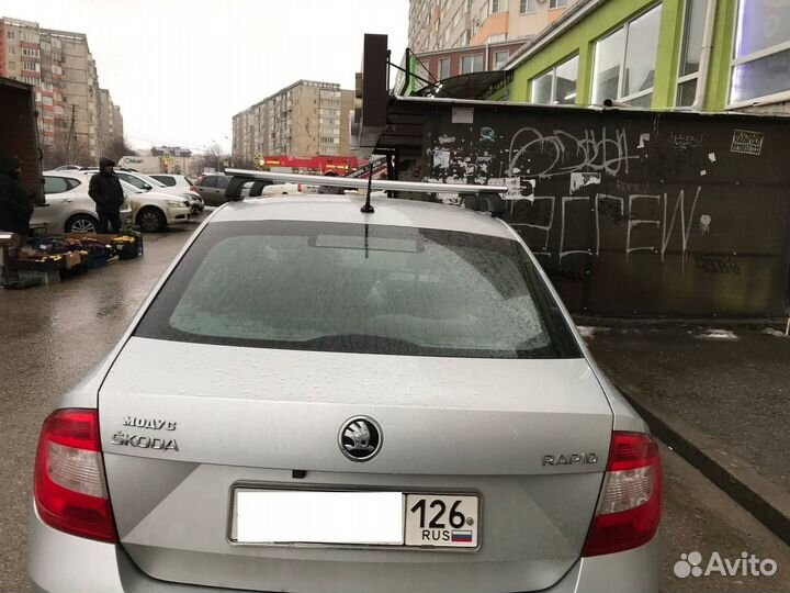 Багажник на крышу автомобиля skoda octavia