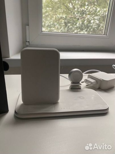 Зарядка беспроводная zens aluminium 4 in 1