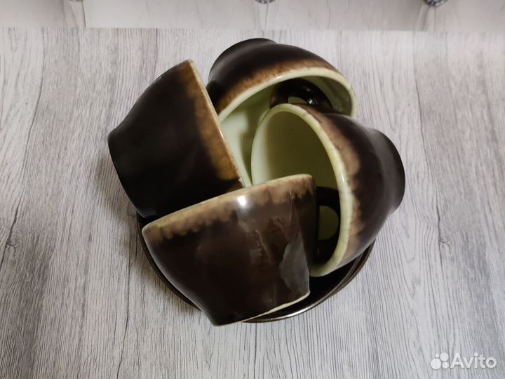 Чайно кофейный сервиз зик Конаково СССР