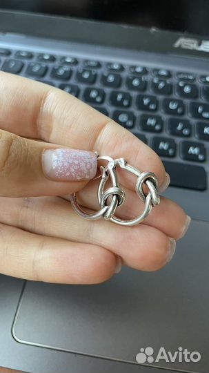 Серьги под celine