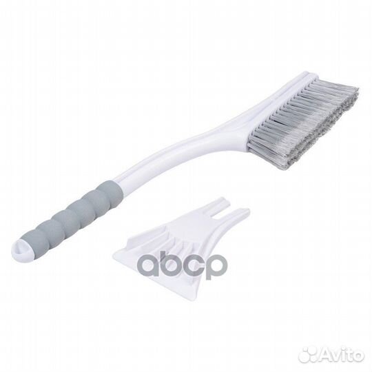 Щетка от снега и льда с распушенной щетиной (56