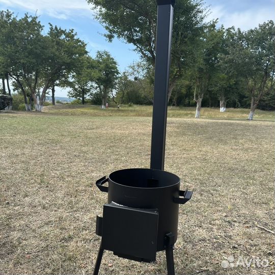 Печь под казан премиум