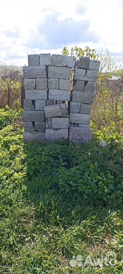 Керамзитобетонные блоки остатки 20х20х40