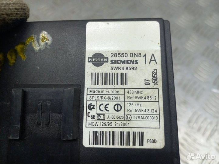 Блок комфорта Nissan Almera N16 1.5 QG15 98 Л.С