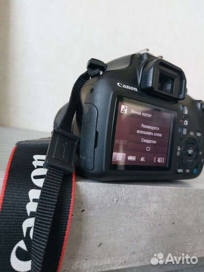 Зеркальный фотоаппарат canon eos 1100d