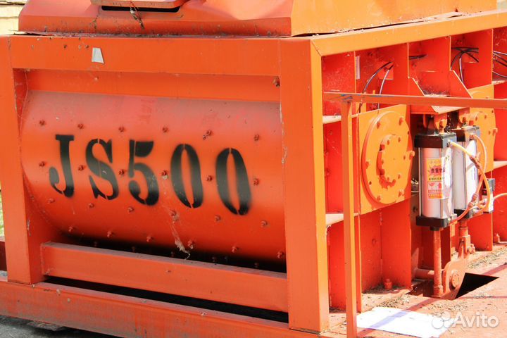Бетоносмеситель JS500 бру, бсу