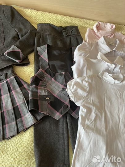 Набор в школу 122-128. Школьная форма девочка