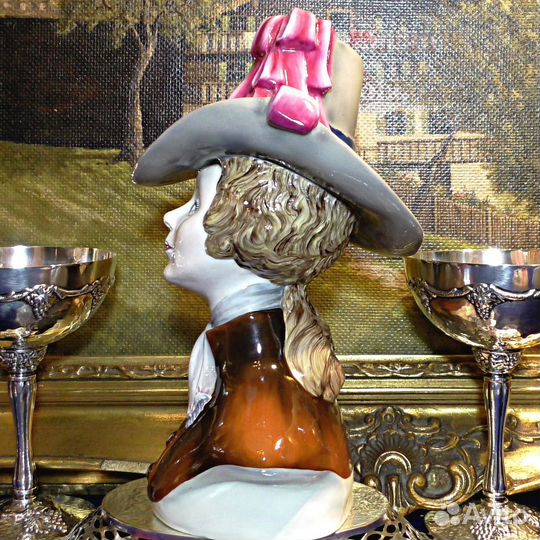 Елизавета.RAR.Coalport.Королева Англии.Бюст.Стат