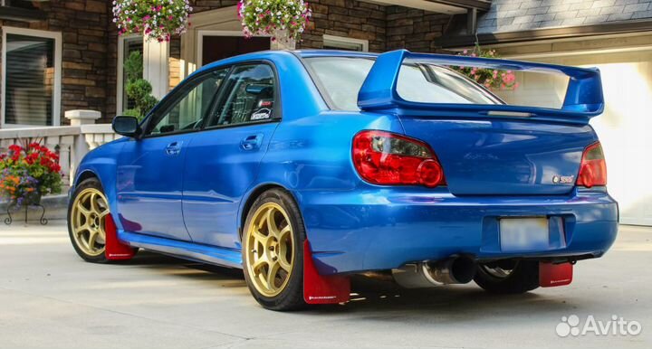 Subaru WRX STI брызговики резиновые