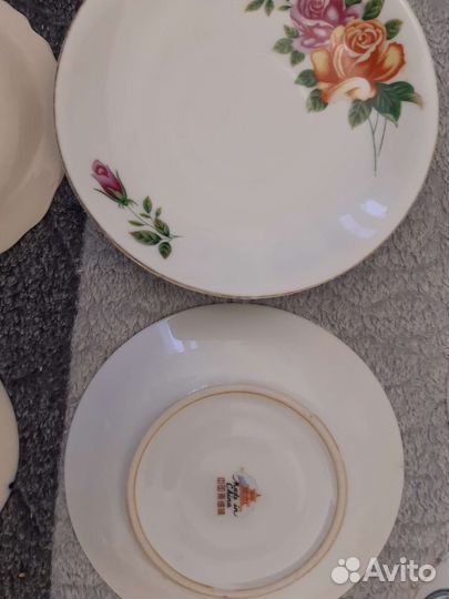 Пиалы и блюдца времен СССР