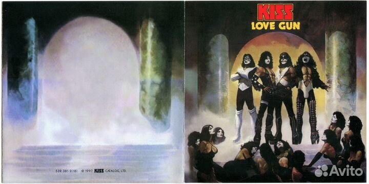 Лицензионный CD kiss - Love Gun