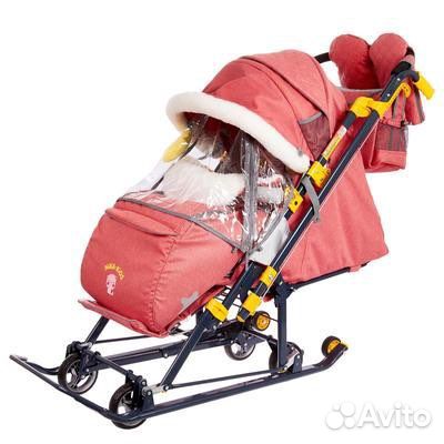 Детские санки на колесах