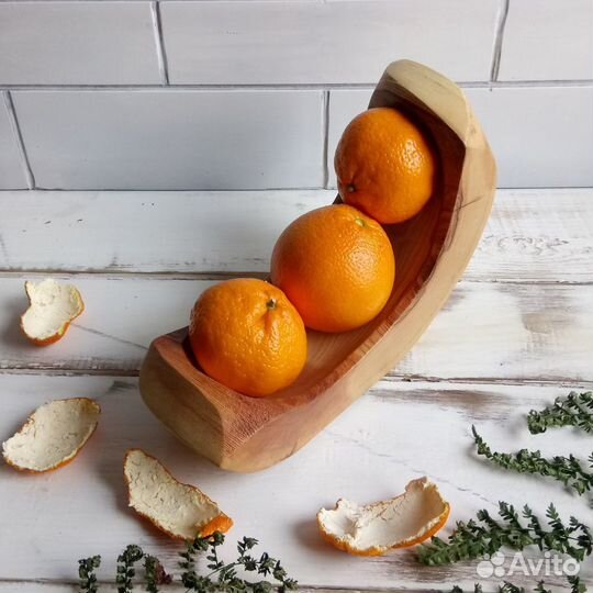 Фруктовница S86 из ясеня