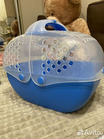 Пластиковая переноска для собак,кошек