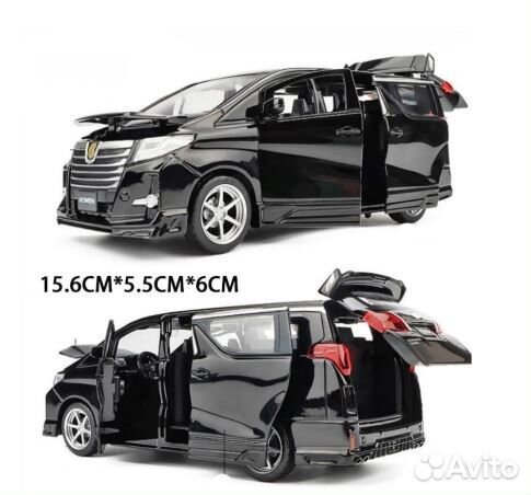 Машинка металлическая Toyota Alphard