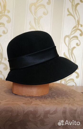 Шляпа фетровая женская