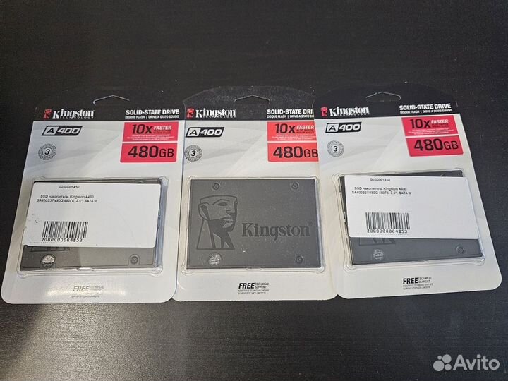 SSD Kingston A400 480Gb