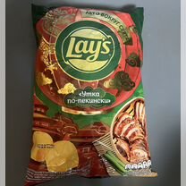 Чипсы lays со вкусом Утка по-пекински