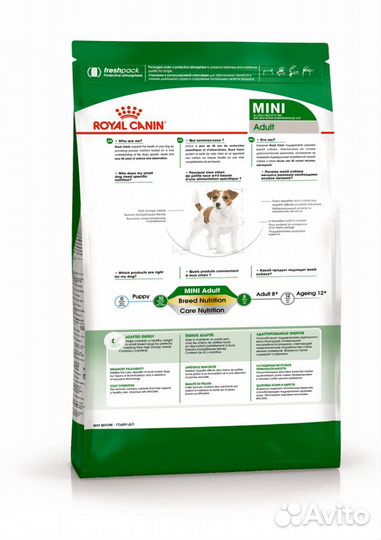 Сухой корм Royal canin mini adult 2кг