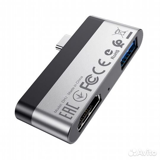 Адаптер Type-C на hdmi + USB3.0 DH2