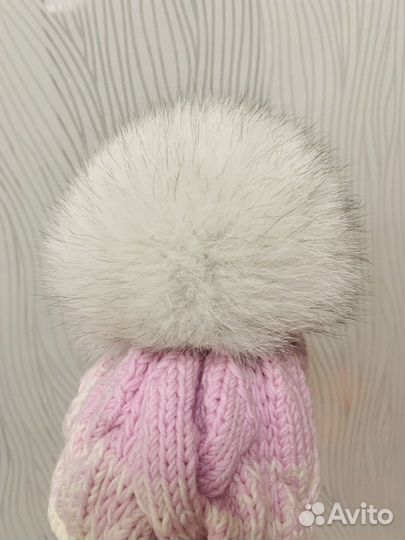 Комплект шапка и снуд