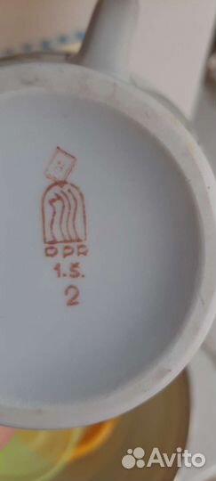 Чайный сервиз СССР рига