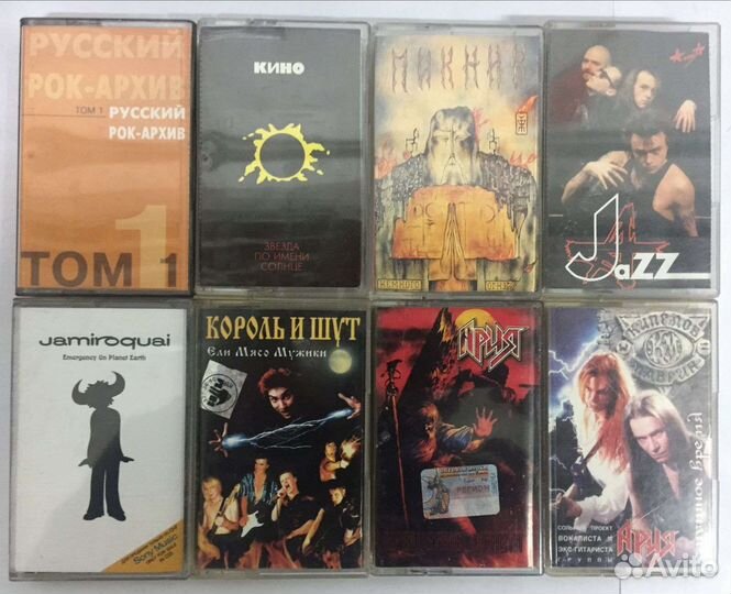Аудиокассеты Рок и не только. Обнова 25.04.2023