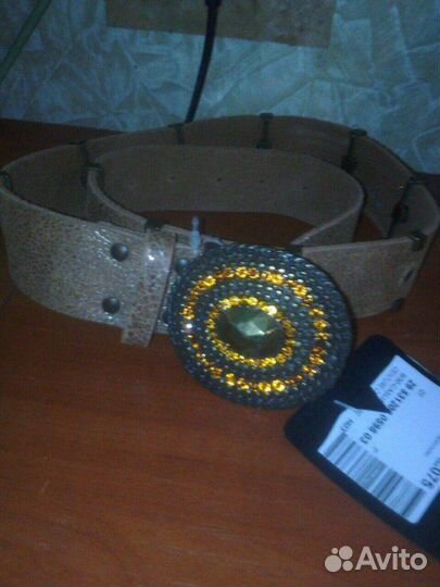 Ремень женский кожаный новый