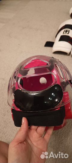 Шлем с маской для тхэквондо