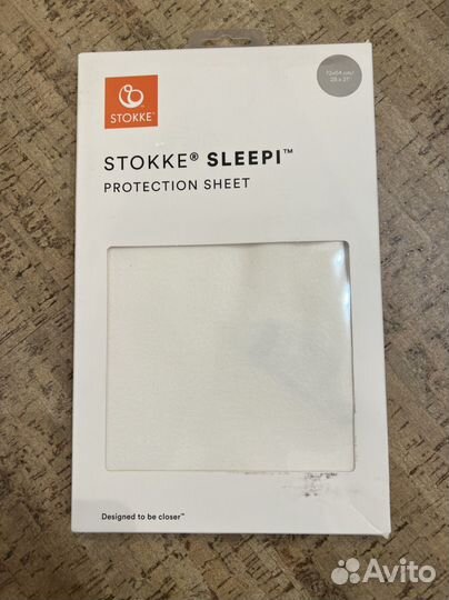 Простынь защитная для stokke для sleepi mini