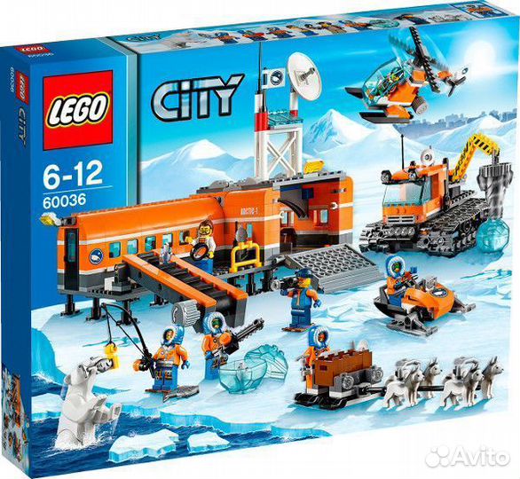 Lego City арктическая станция 60036