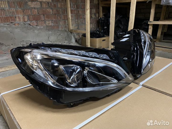 Фары Мерседес C-Class w205 C205