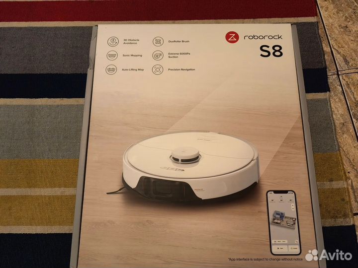 Робот пылесос Roborock S8