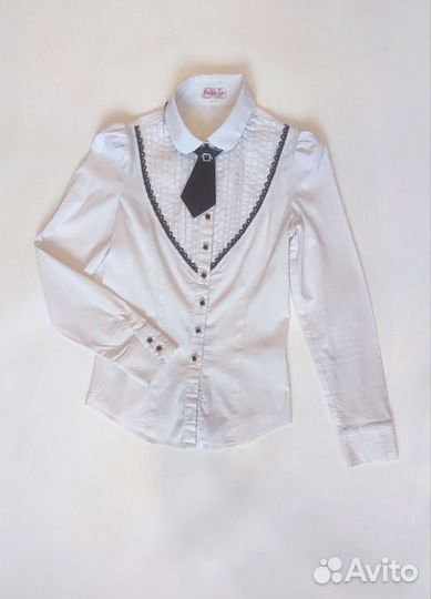 Школьные блузки маленькая леди vauva 152 158 164