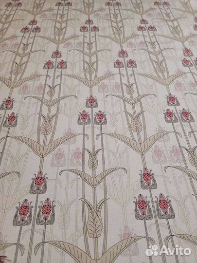 Ткань саржа хлопковая Осока модерн