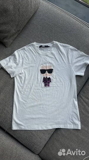 Футболка Karl Lagerfeld белая