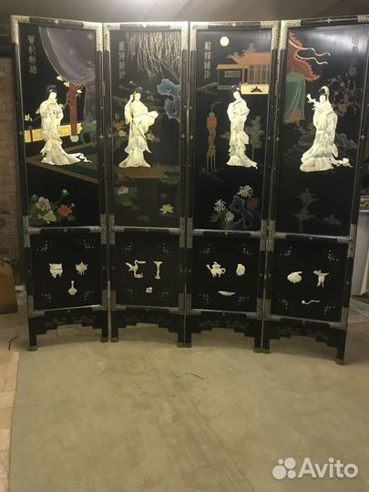 Ширма огромная шинуазри