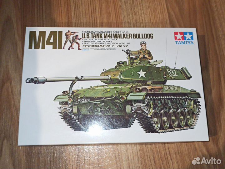 Модель танка M41
