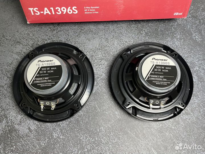 Автомобильные колонки динамики pioneer 13см