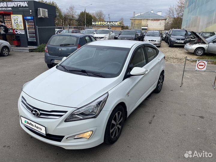 Hyundai Solaris 1.6 МТ, 2015, 99 999 км