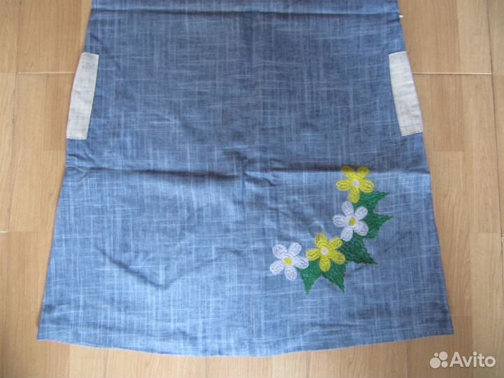 Новое турецкое льняное платье 48 размера