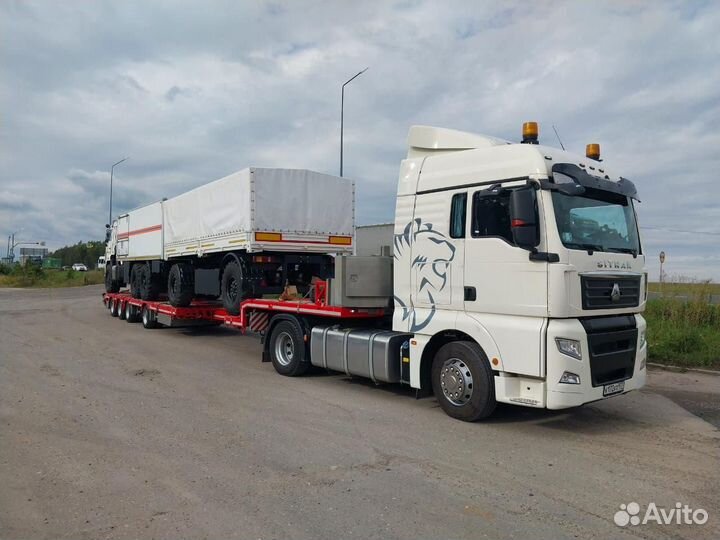 Водитель категории Е, на трал негабарит