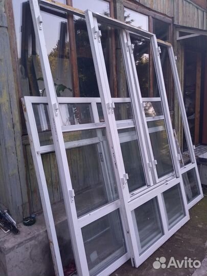 Двери пластиковые бу