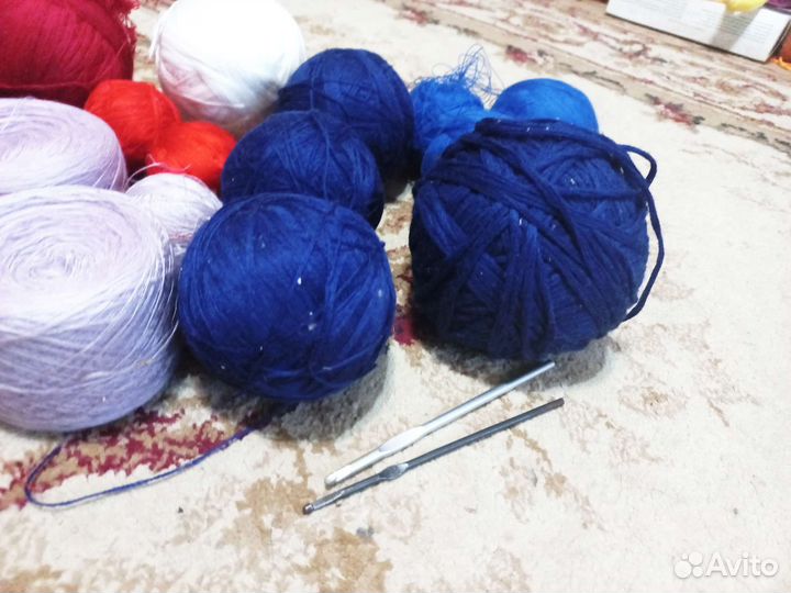 Пряжа для вязания шерсть